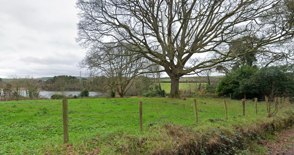 Lough Enagh, near to where the incident took place