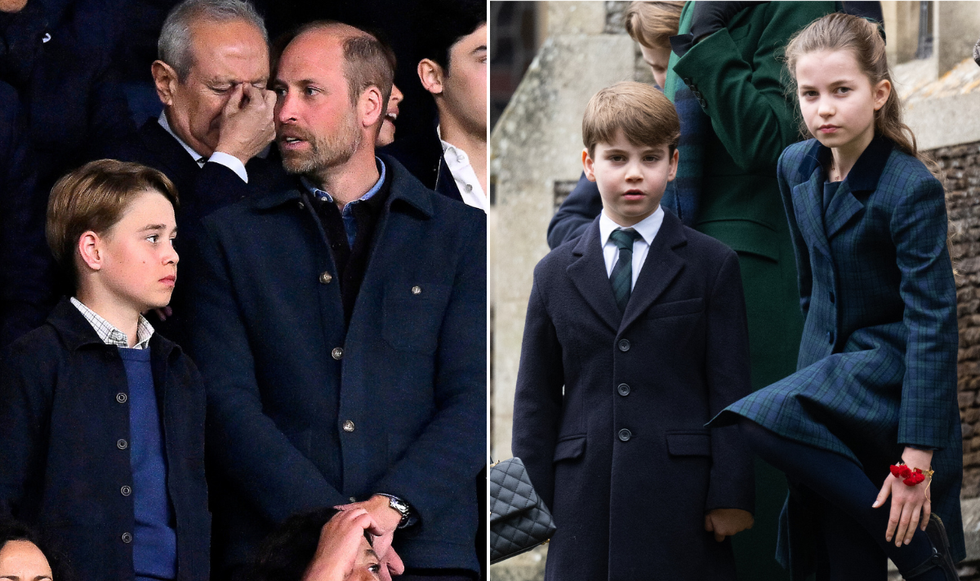 Louis, Charlotte, George and William