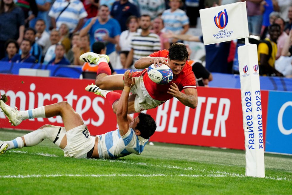 Louis Rees-Zammit last played for Wales at the World Cup in 2023
