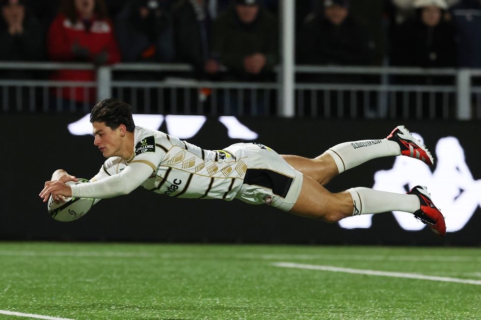 Louis Rees-Zammit was seen as a rising star in rugby union