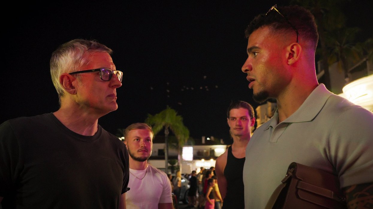 Louis Theroux and HSTikkyTokky