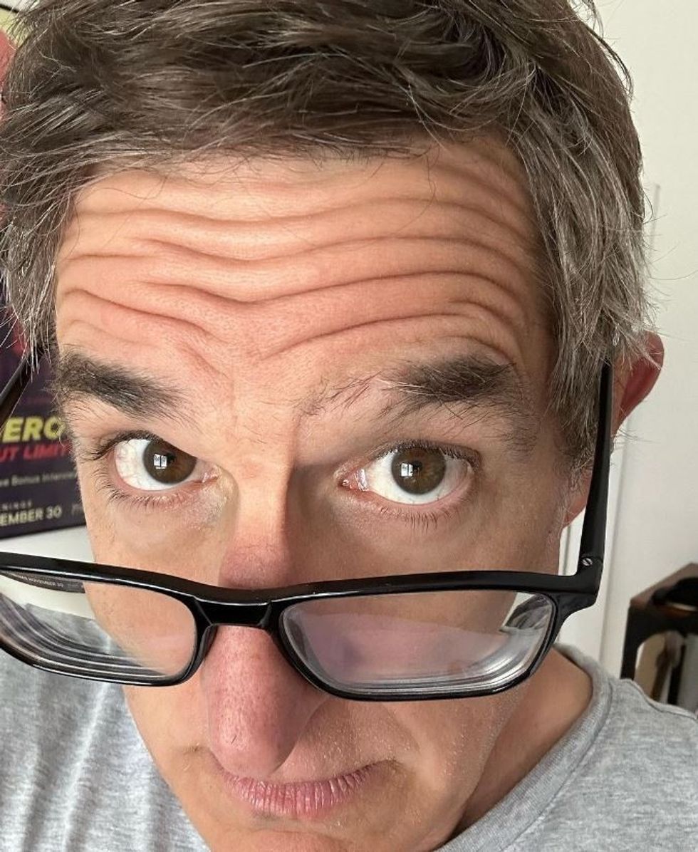 Louis Theroux eyebrows