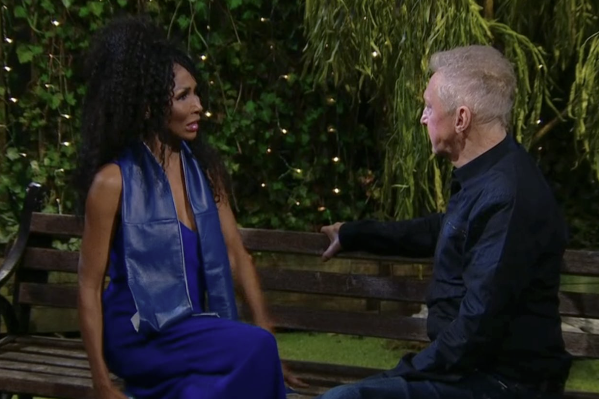 Louis Walsh and Sinitta