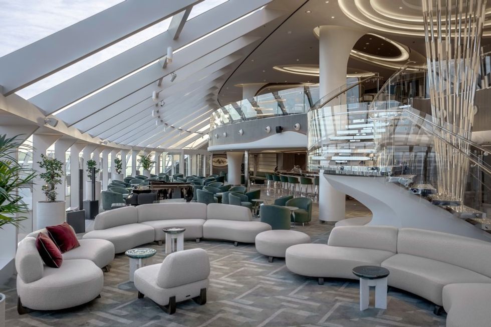 Lounge on MSC World Asia