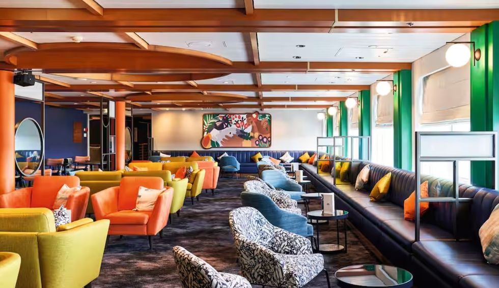 Lounge on ship for Musical Med-ley cruise