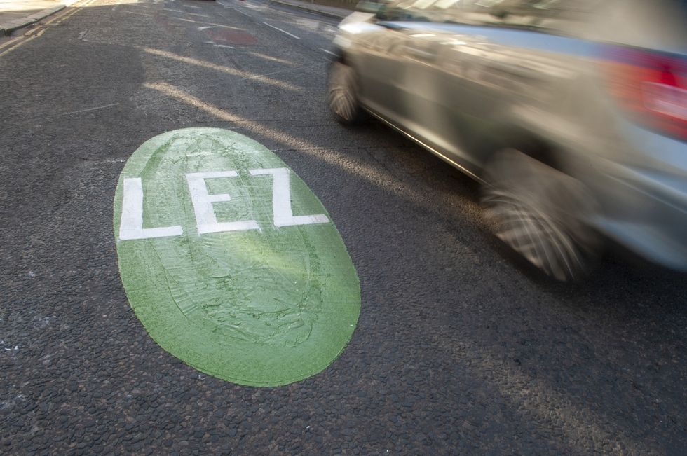 Low Emission Zone sign