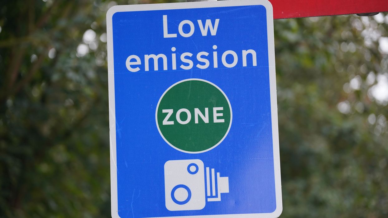 Low Emission Zone sign