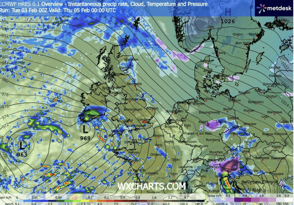 Low pressure after low pressure hits the UK