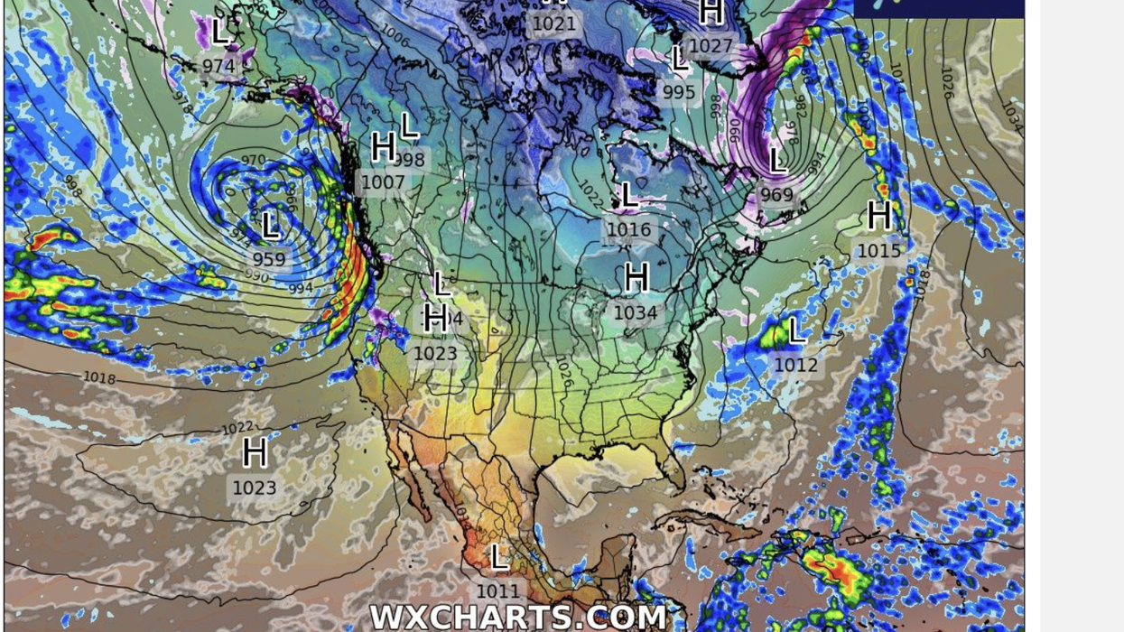 Low pressure systems barrel through the country