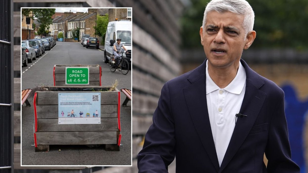 Low Traffic Neighbourhood and London Mayor Sadiq Khan