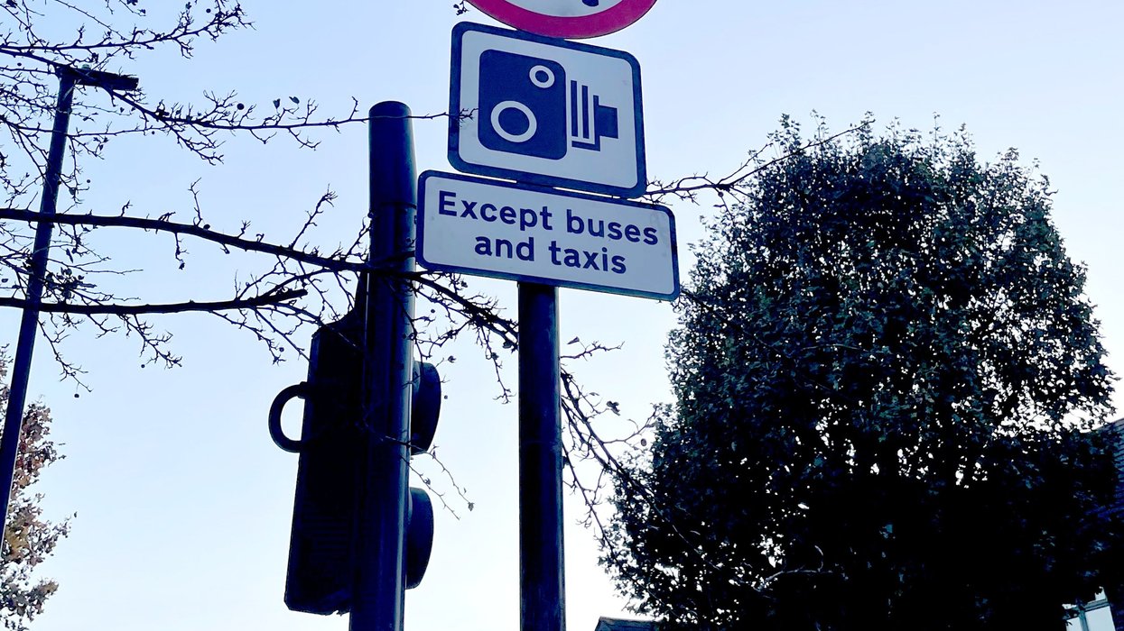 Low Traffic Neighbourhood sign in London