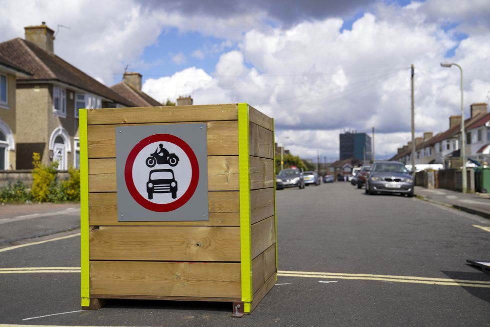 Low Traffic Neighbourhood sign