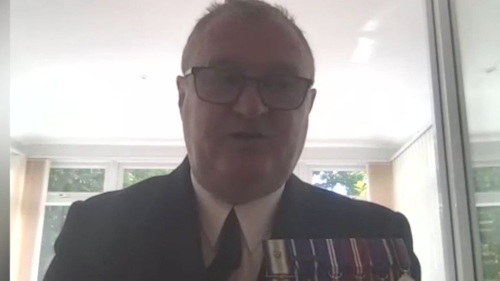 Lt CDR Paul Massey joined GB News' Nigel Farage