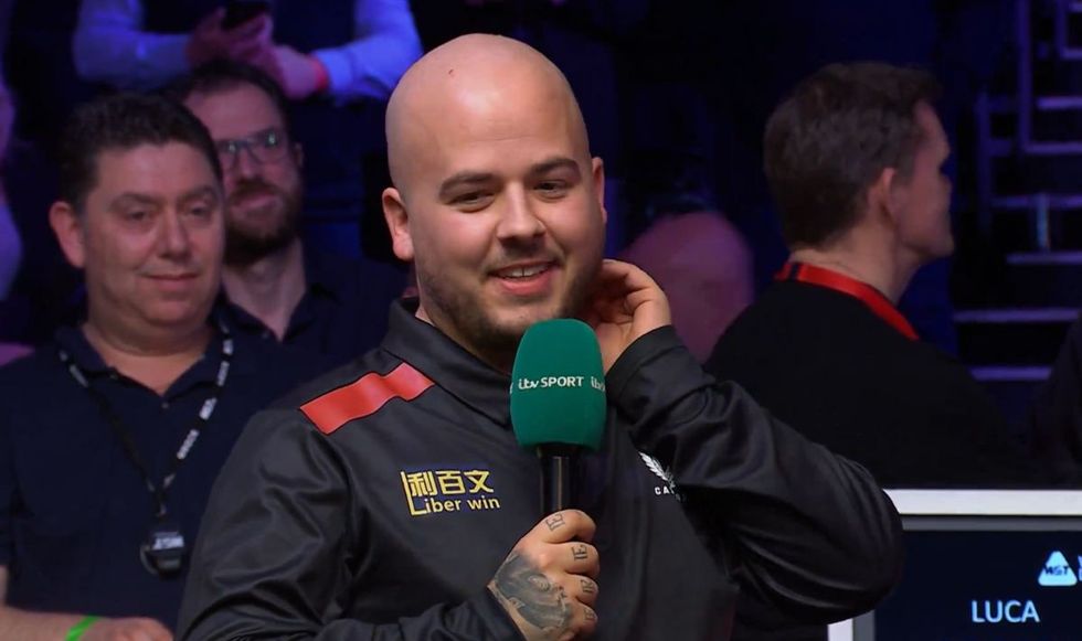 Luca Brecel revealed he had his car towed