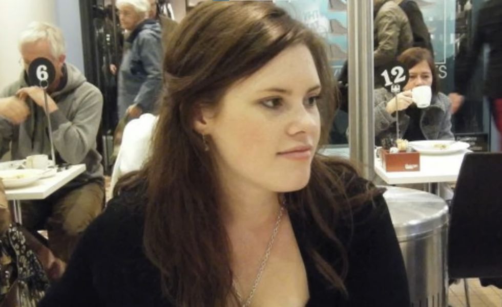 Lucy before her weight loss