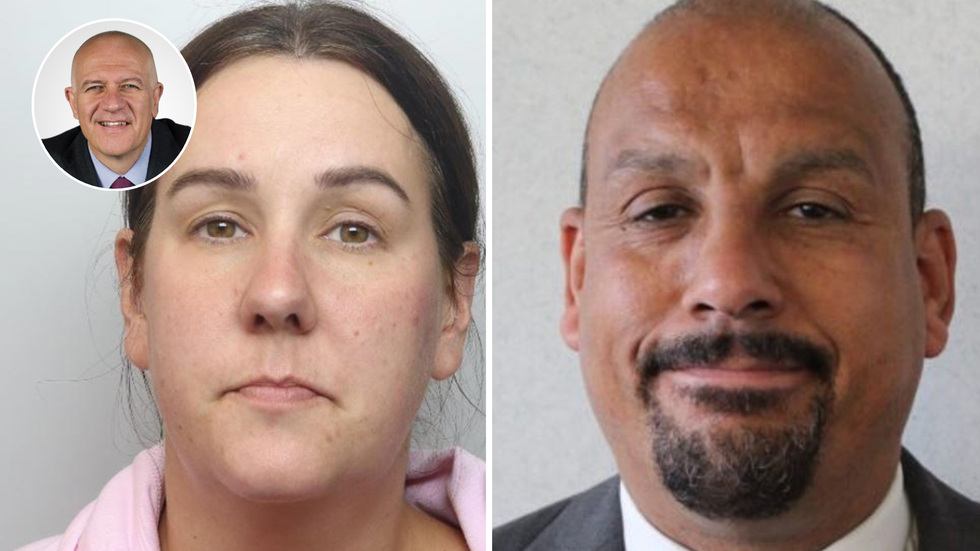 Lucy Connolly (left), Ricky Jones (left)