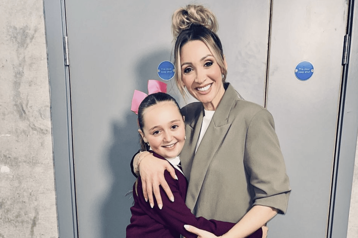 Lucy-Jo Hudson and Sienna