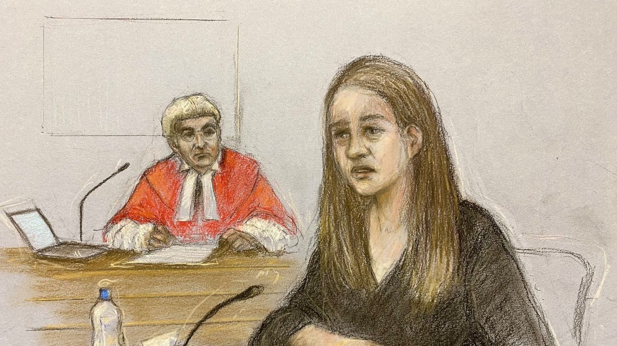 Lucy Letby court sketch