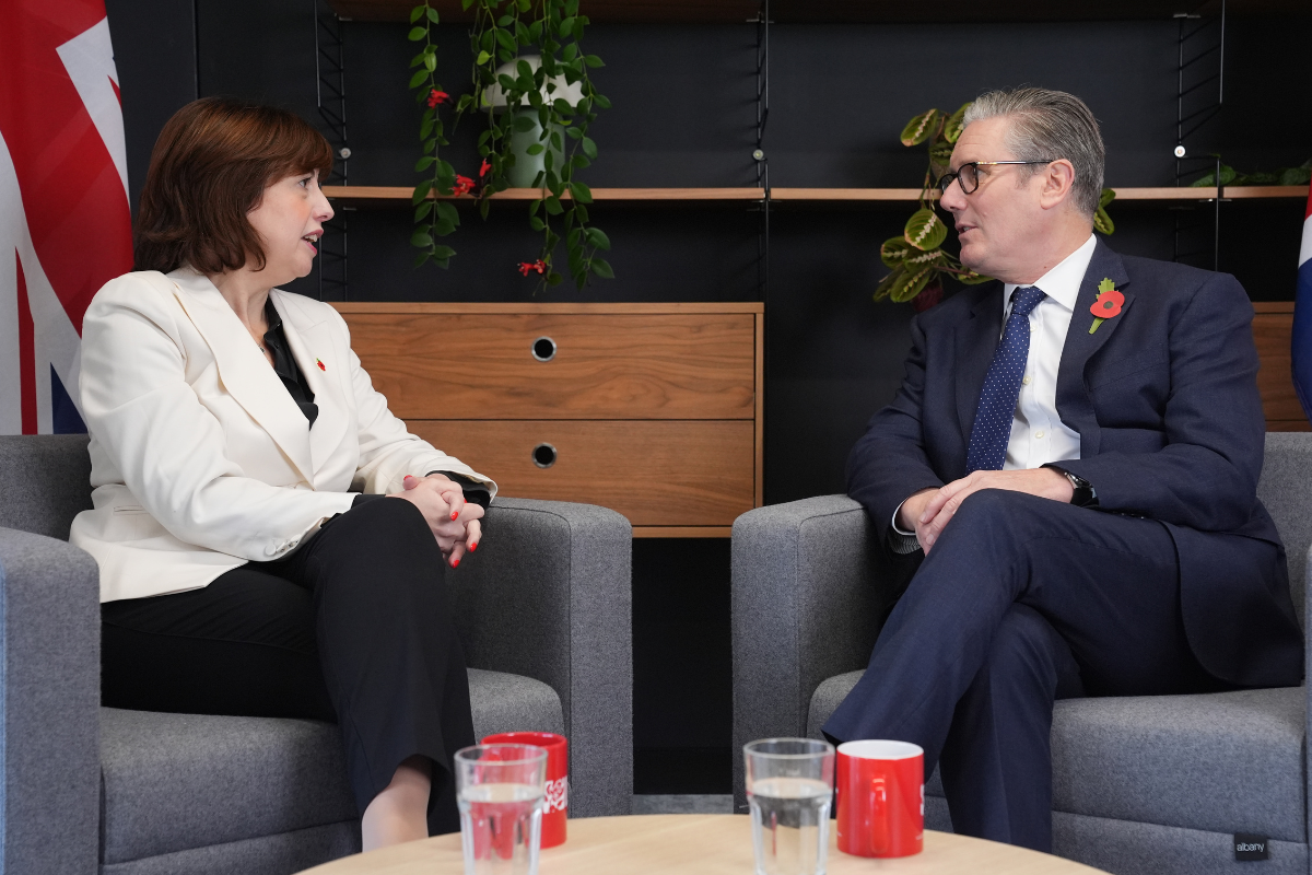Lucy Powell and Keir Starmer