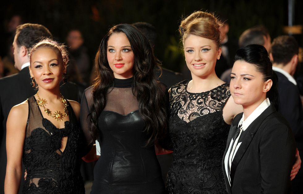 Lucy Spraggan and her fellow X Factor conestants