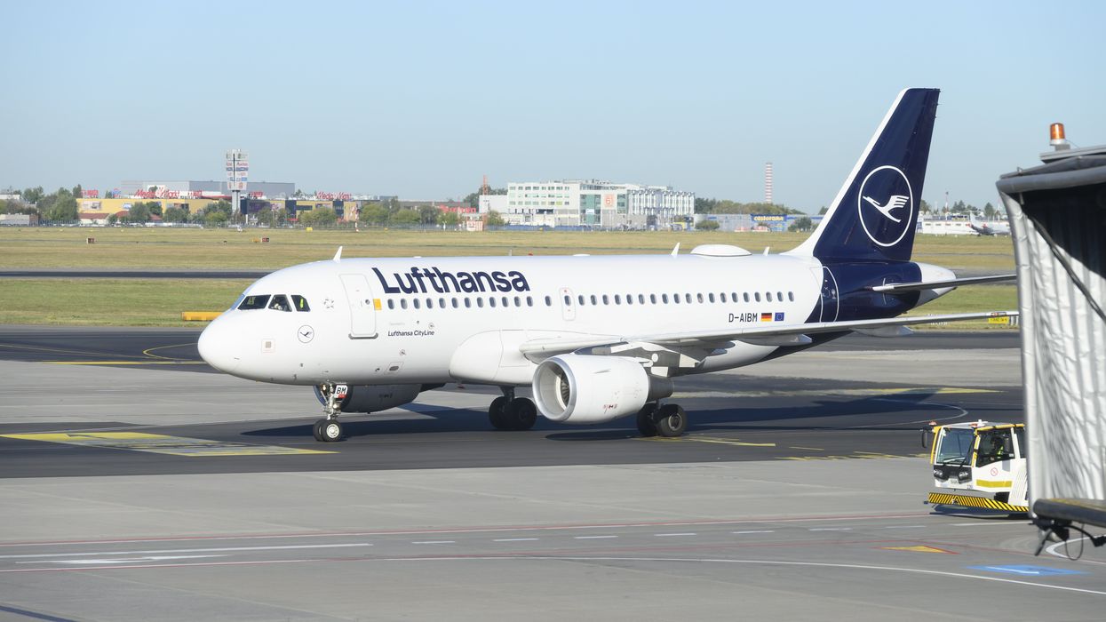 Lufthansa plane