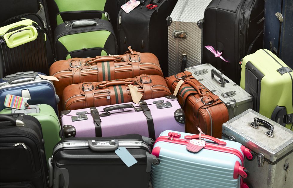 luggage stock image