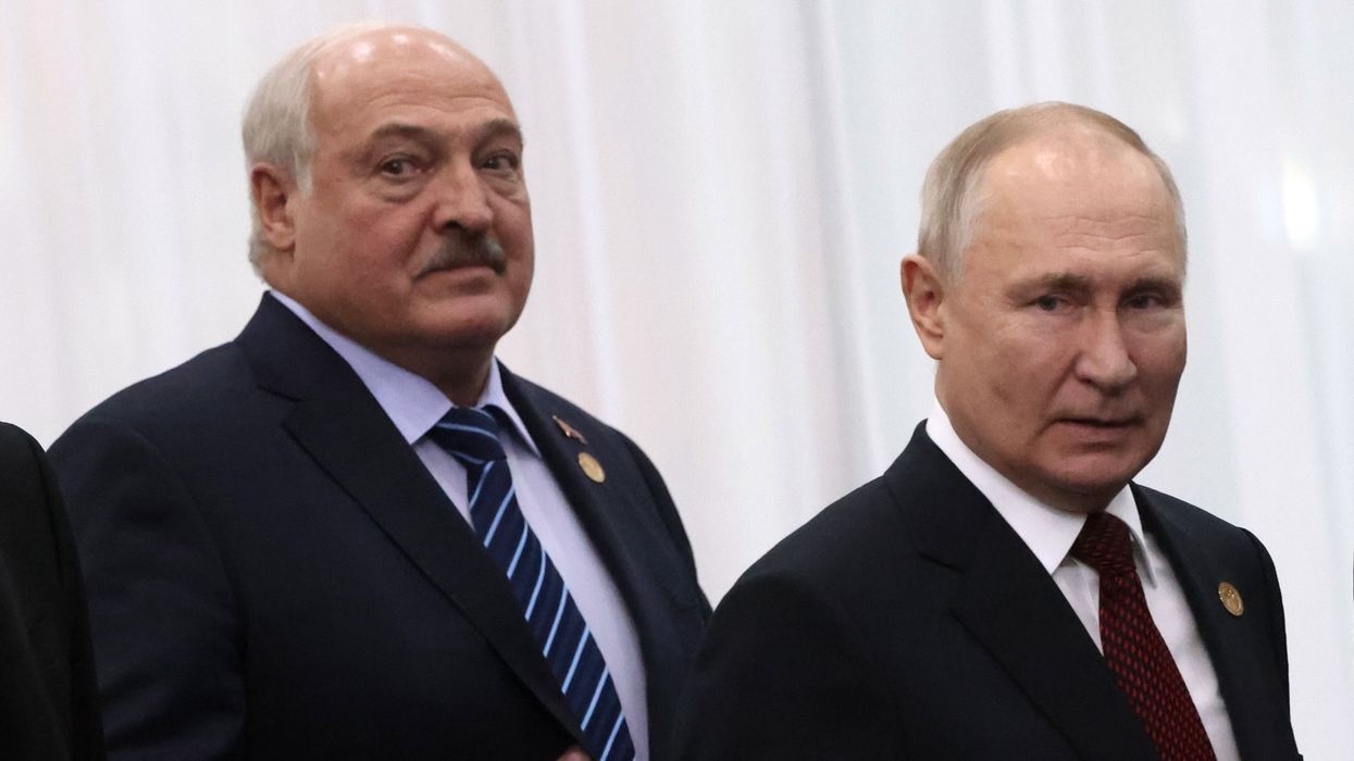 Lukashekno and Putin