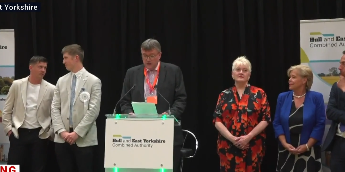 NextImg:WATCH: Reform UK win Hull and East Riding Mayoral election
