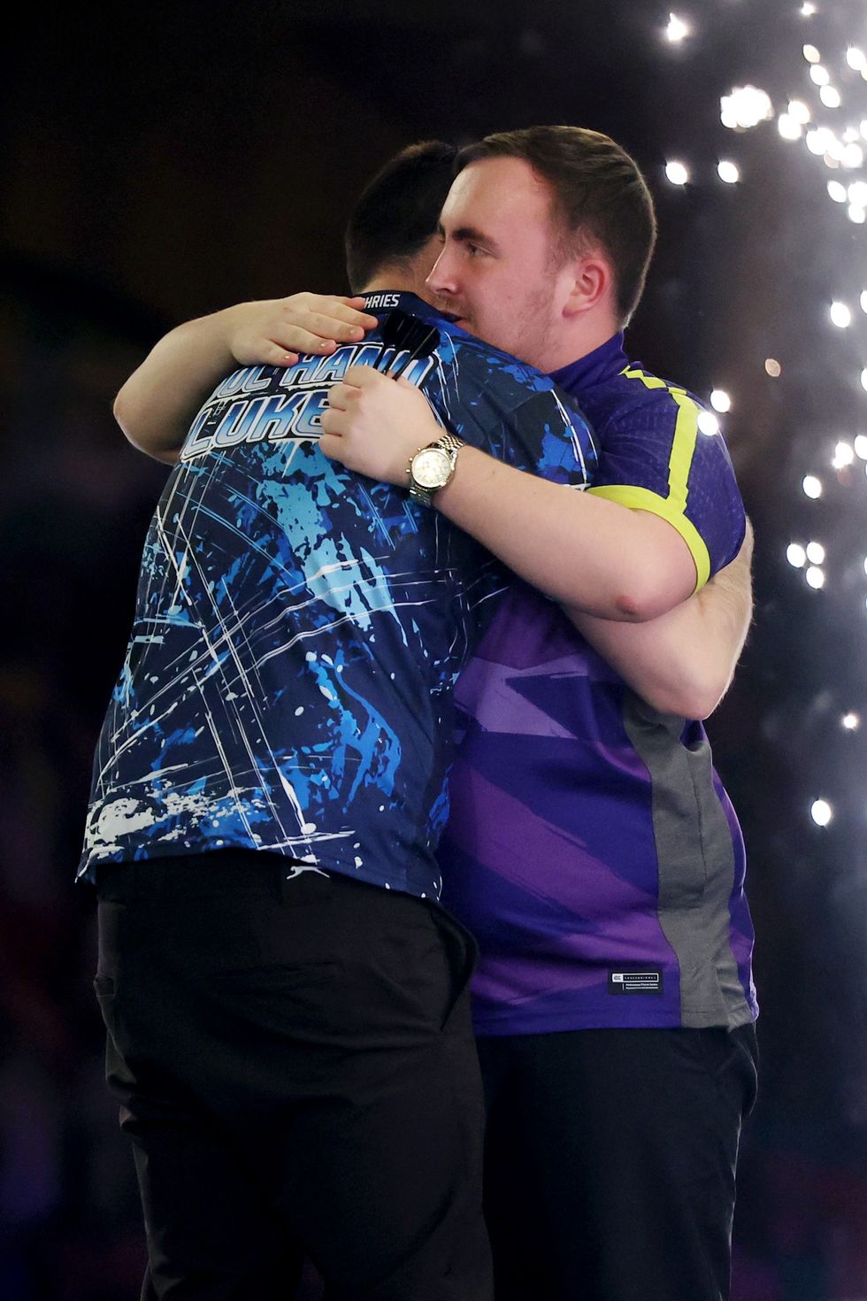 Luke Humphries and Luke Littler