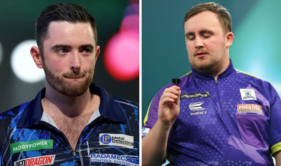 Luke Humphries and Luke Littler