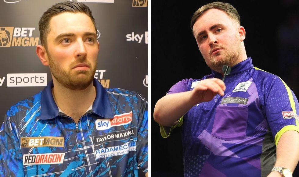 Luke Humphries and Luke Littler