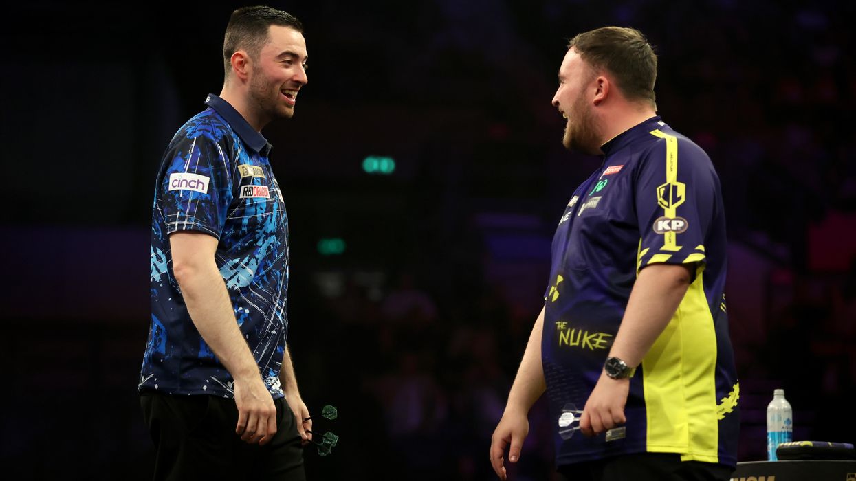 Luke Humphries and Luke Littler