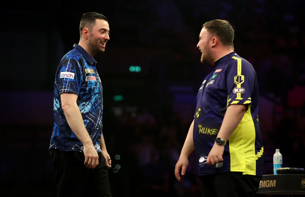 Luke Humphries and Luke Littler