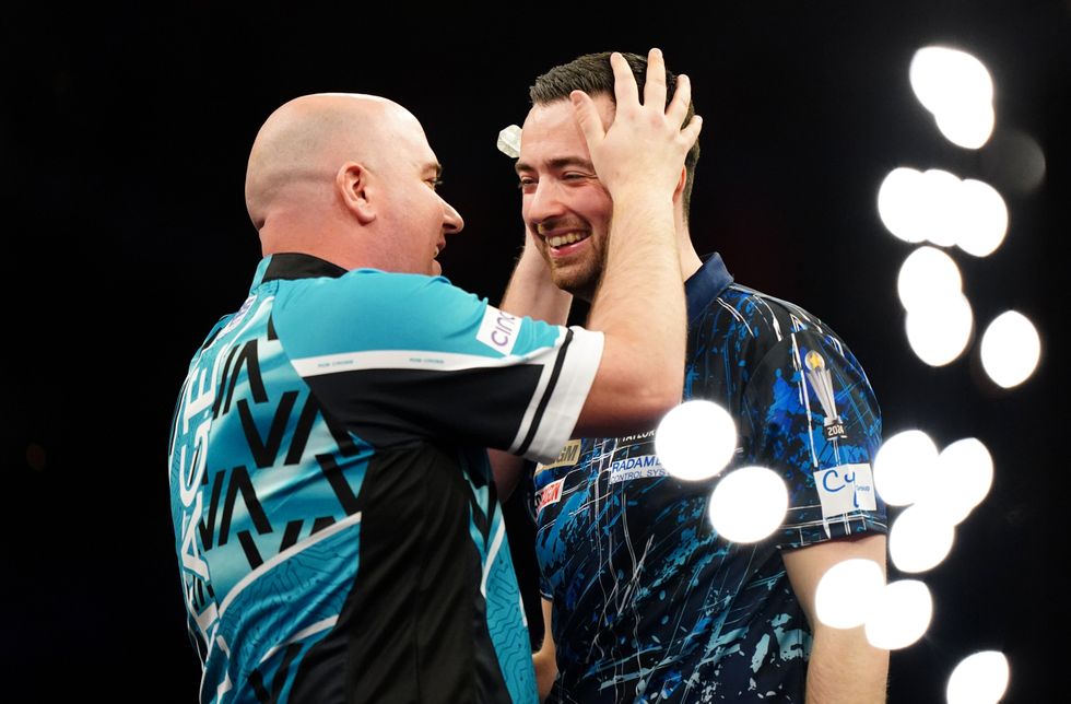 Luke Humphries and Rob Cross