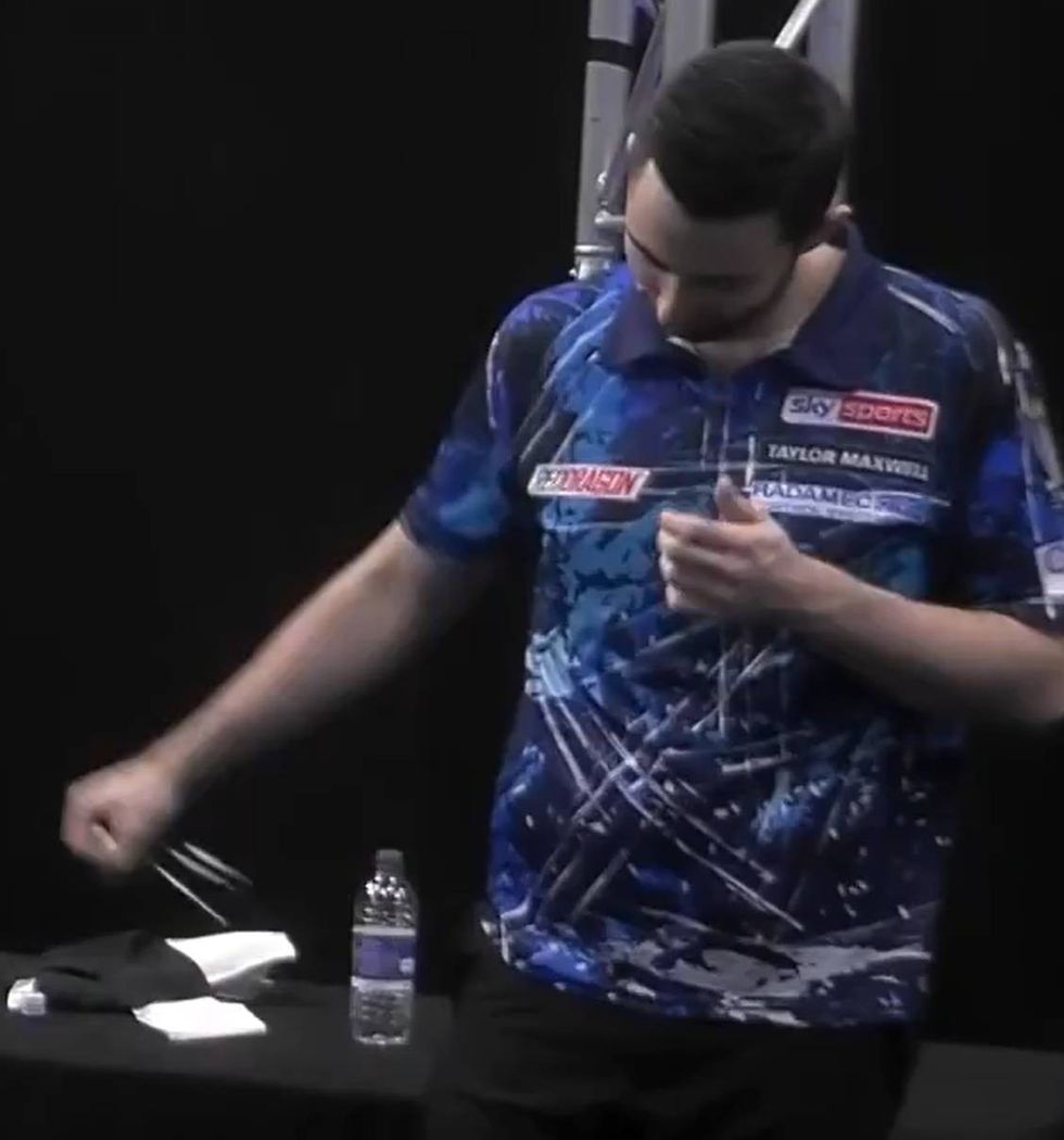 Luke Humphries fails to hide true feelings after Luke Littler wins