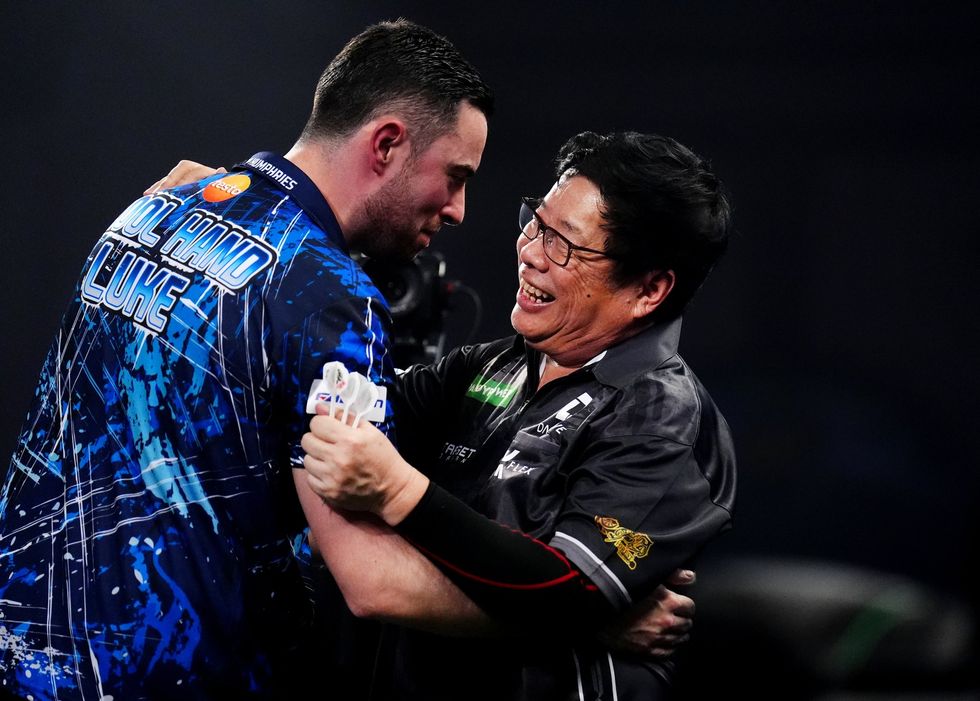 Luke Humphries confessed to experiencing conflicting emotions following his comprehensive straight-sets triumph over Paul Lim at Alexandra Palace in the PDC World Championship third round