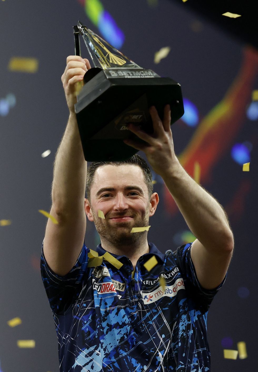 Luke Humphries has finally won the Premier League