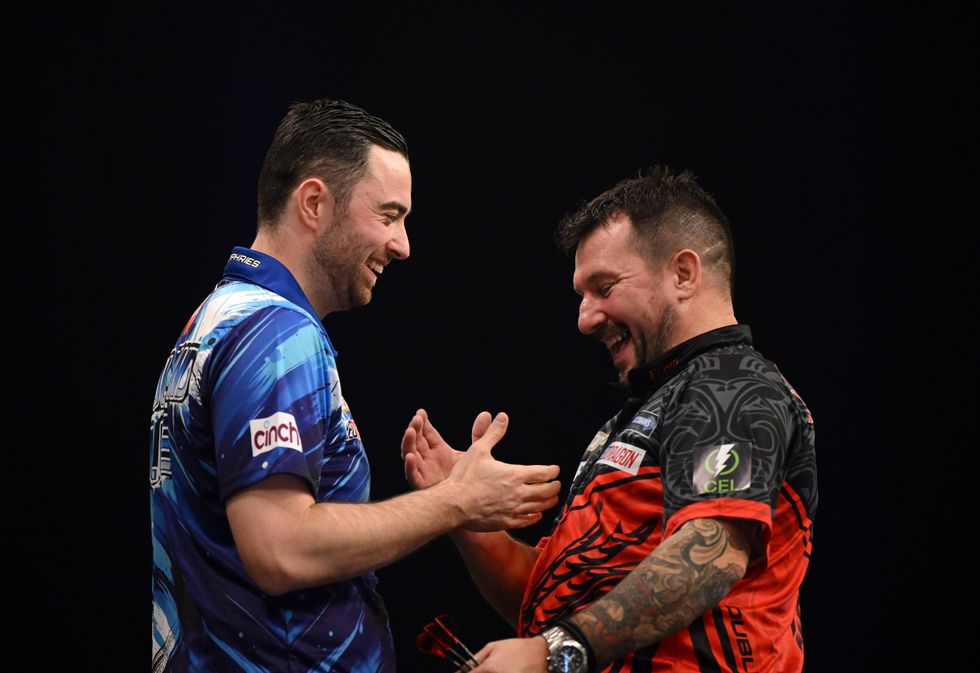 Luke Humphries Jonny Clayton