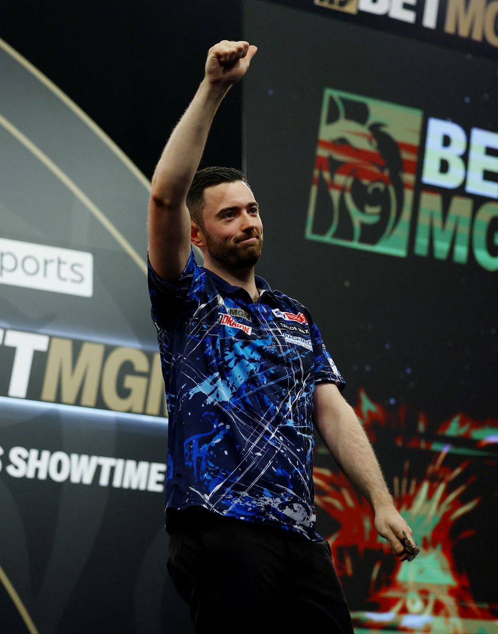 Luke Humphries was surprised by the boos