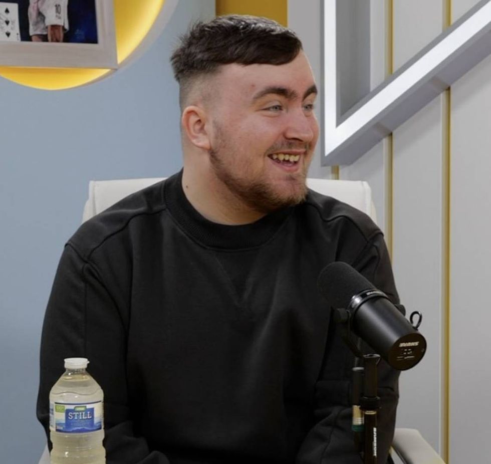 Luke Littler also revealed he wants to play in Soccer Aid
