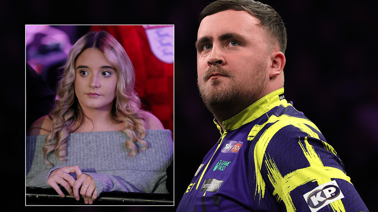 Luke Littler and Faith Millar