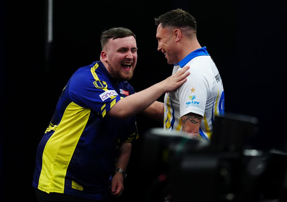 Luke LITTLER and Gerwyn PRICE