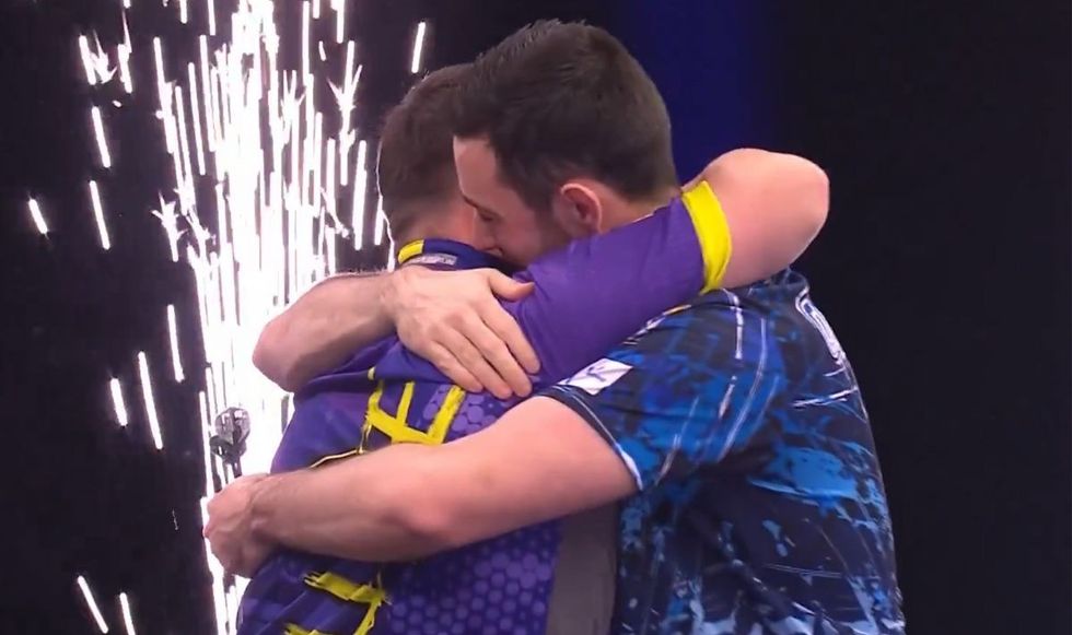 Luke Littler and Luke Humphries faced off in this year's final