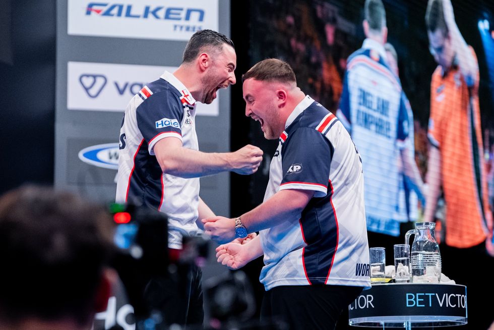 Luke Littler and Luke Humphries were outstanding as England won the World Cup of Darts
