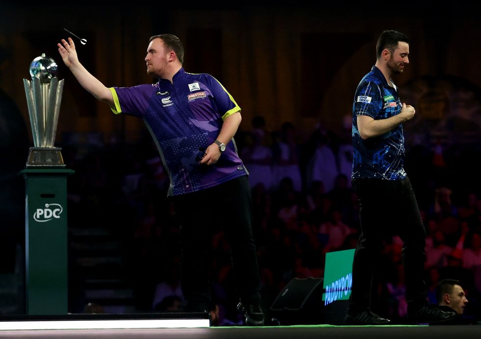 Luke Littler and Luke Humphries