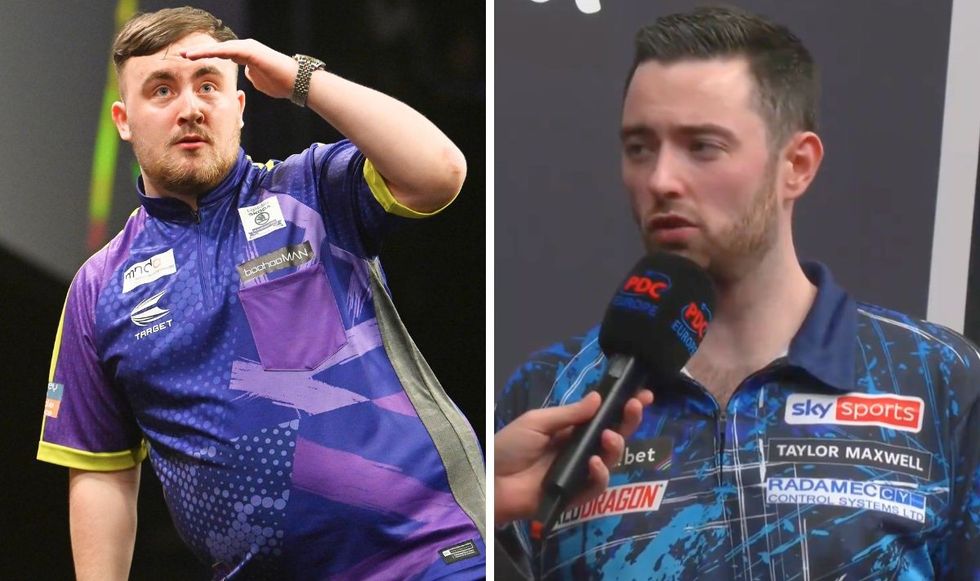 Luke Littler and Luke Humphries