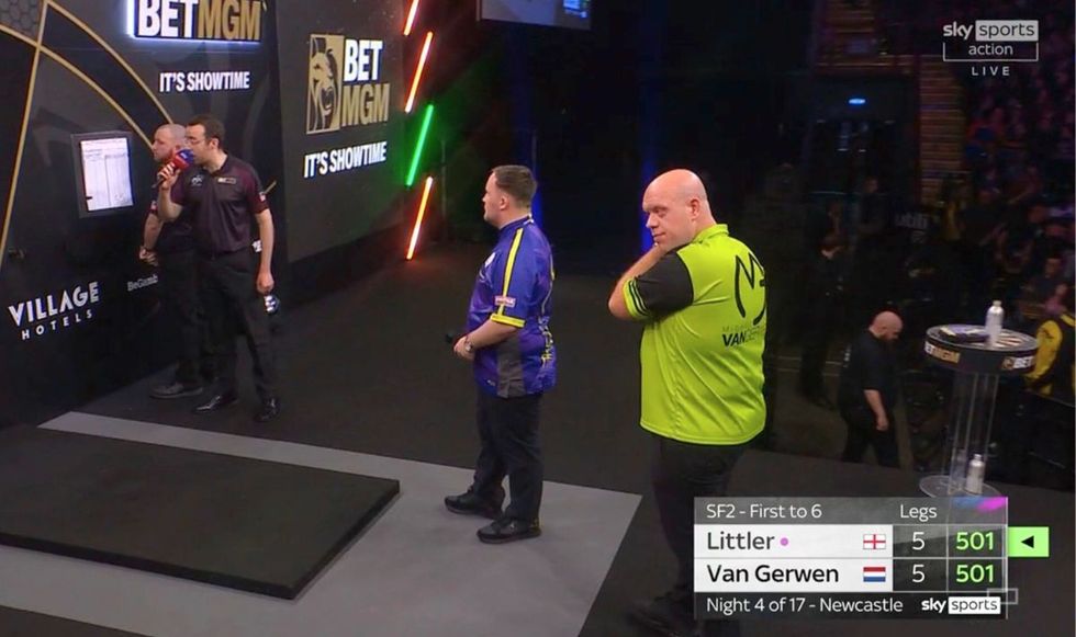 Luke Littler and Michael van Gerwen