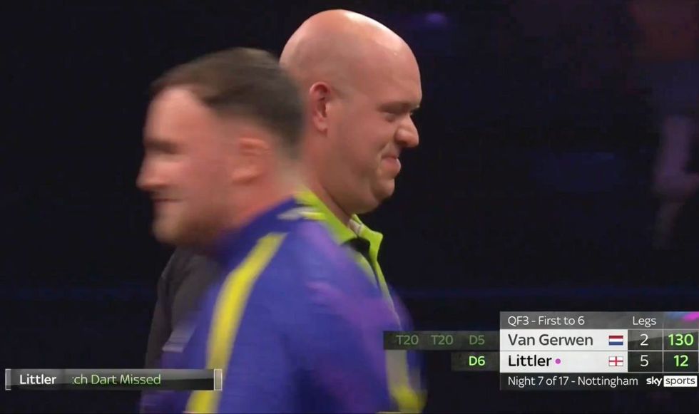 Luke Littler and Michael van Gerwen