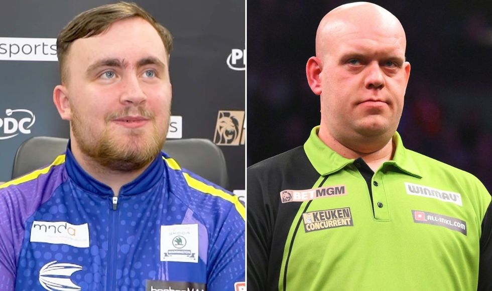 Luke Littler and Michael van Gerwen