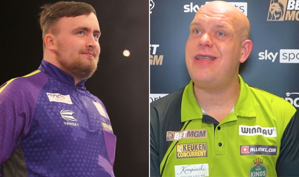 Luke Littler and Michael van Gerwen